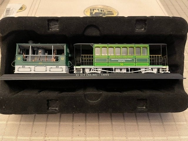 Tram BERN G 3/3 STOOMTRAM 1894, Collections, Enlèvement ou Envoi, Comme neuf, Tram, Modèle réduit
