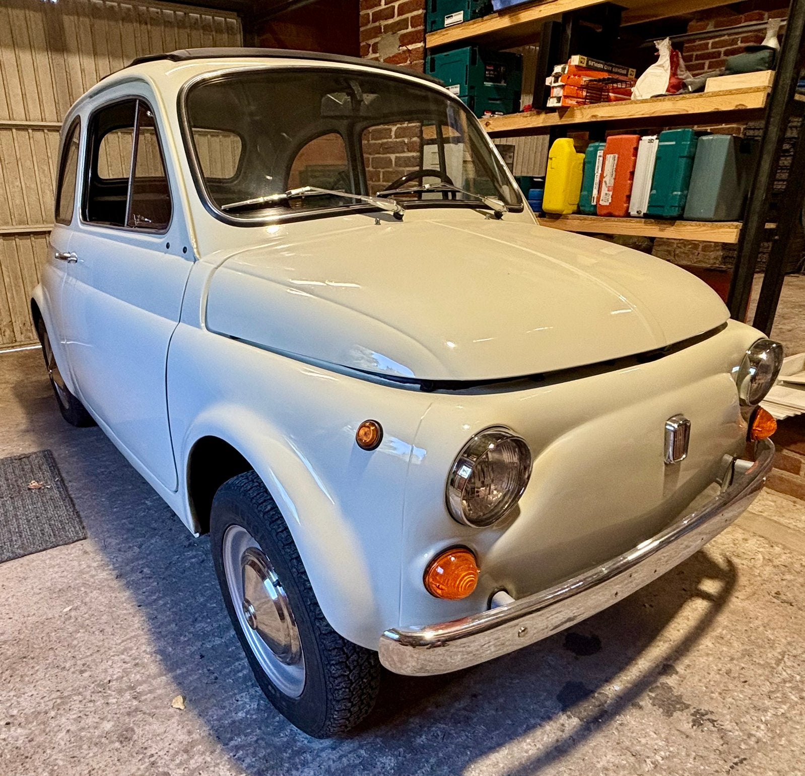 fiat 500L 1970, Autos, Achat, Boîte manuelle, Autres couleurs, Noir