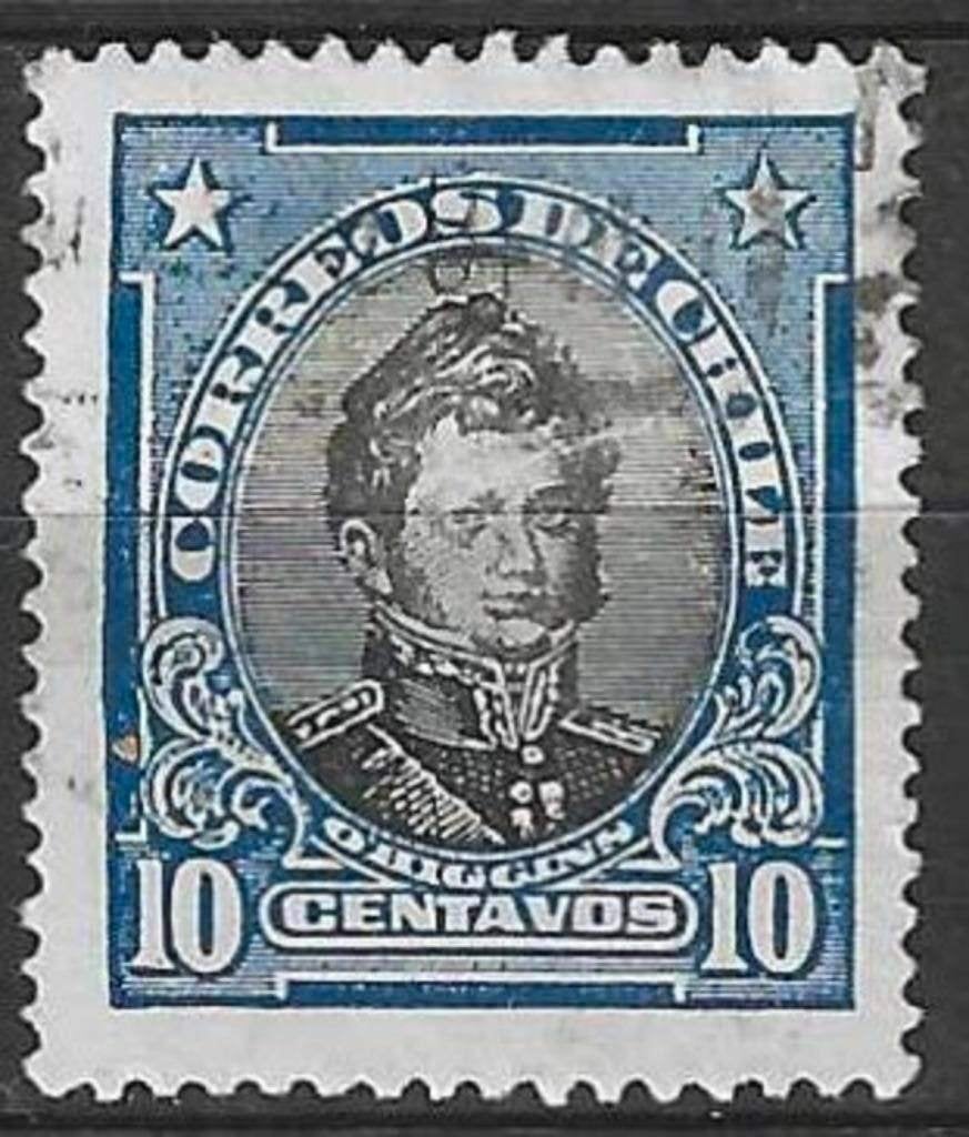 Chili 1912/1915 - Yvert 104 - Bernardo O'Higgins (ST), Envoi, Affranchi