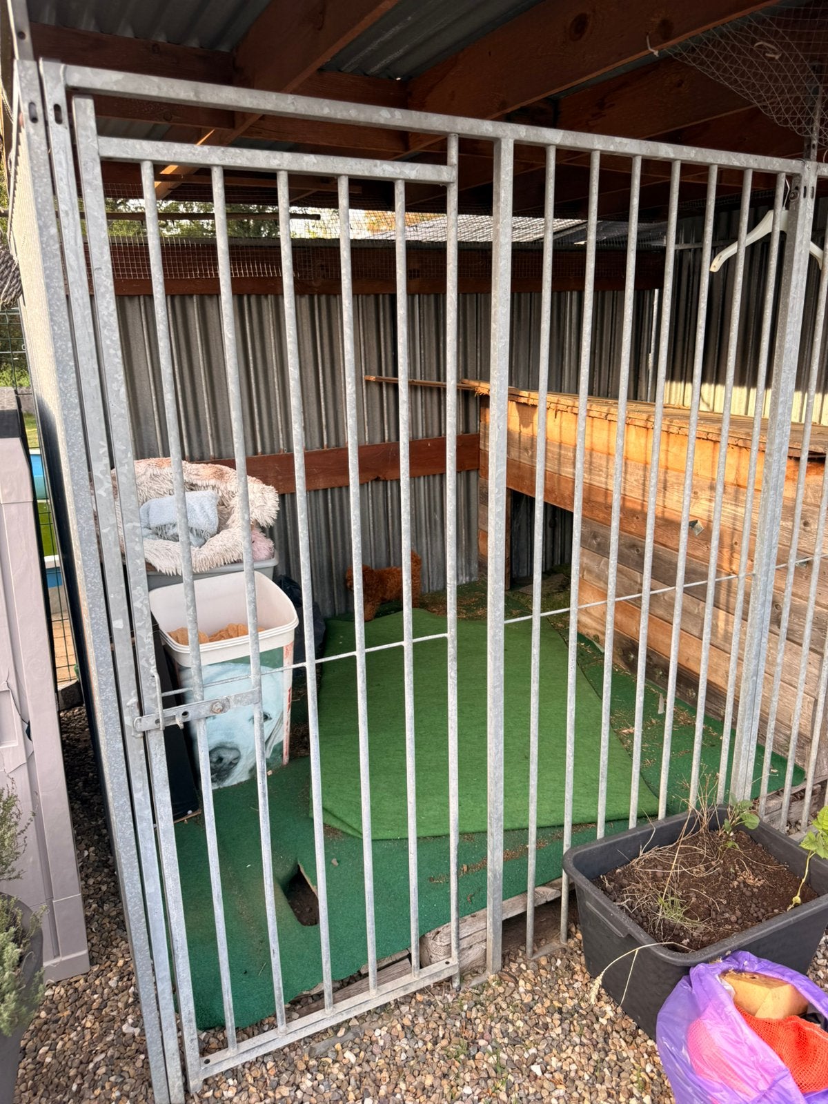 Hondenhok 3 op 2, Dieren en Toebehoren, Hondenhokken, Ophalen, Zo goed als nieuw, Hondenhok