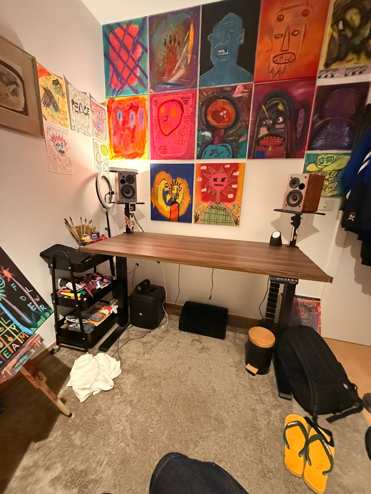 Elektrische bureau, Maison & Meubles, Bureaux, 120 cm, Métal, Bureau assis-debout, Électrique