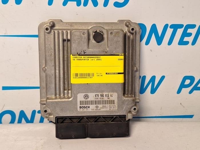 Computer Motormanagement van een Volkswagen Transporter, Gebruikt, -, Volkswagen, -