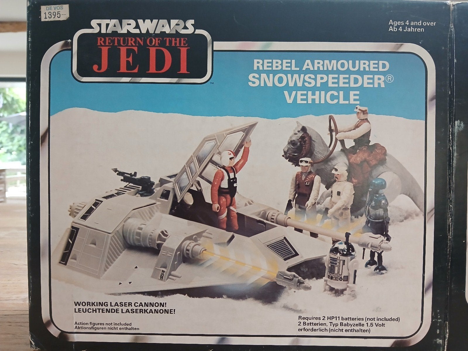 Star Wars Rebel Armoured Snowspeeder 1983 met doos, Ophalen