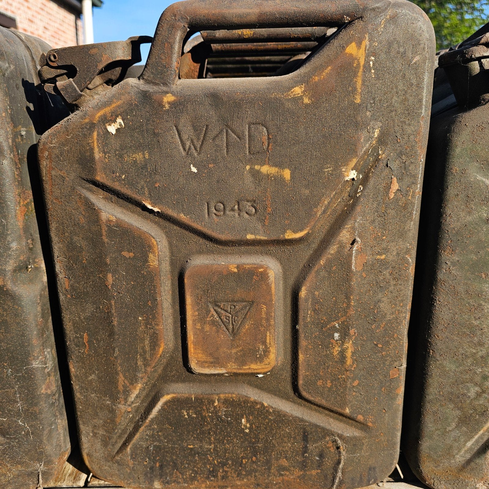 Leger jerrycans, Verzamelen, Militaria | Algemeen, Ophalen