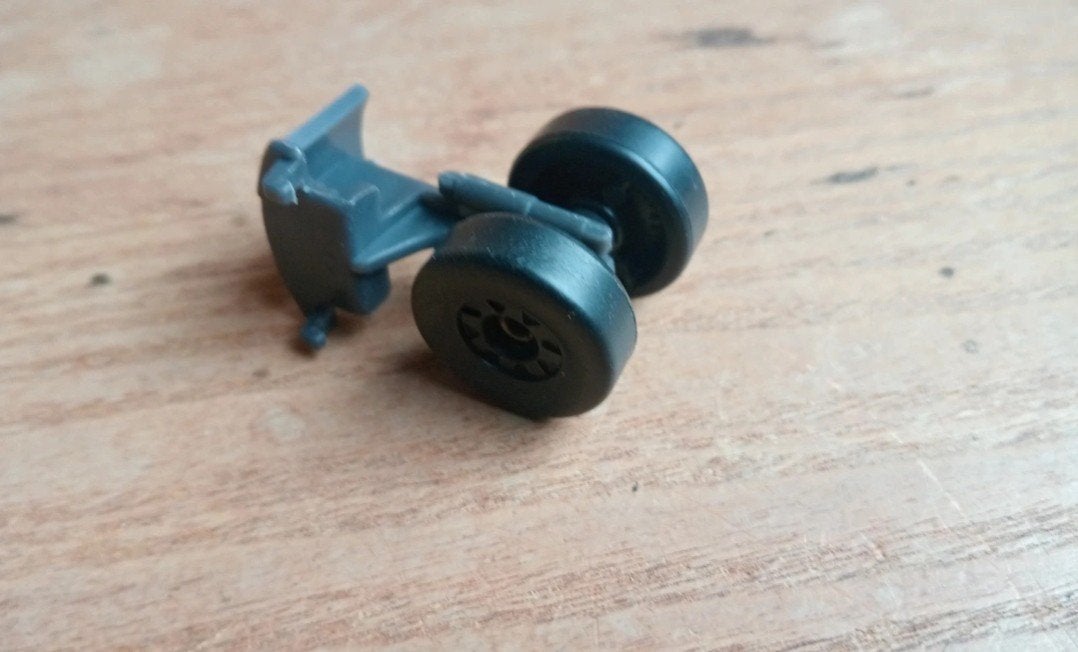 Gi joe gijoe tomahawk helicopter vintage rear landing gear, Verzenden, Gebruikt