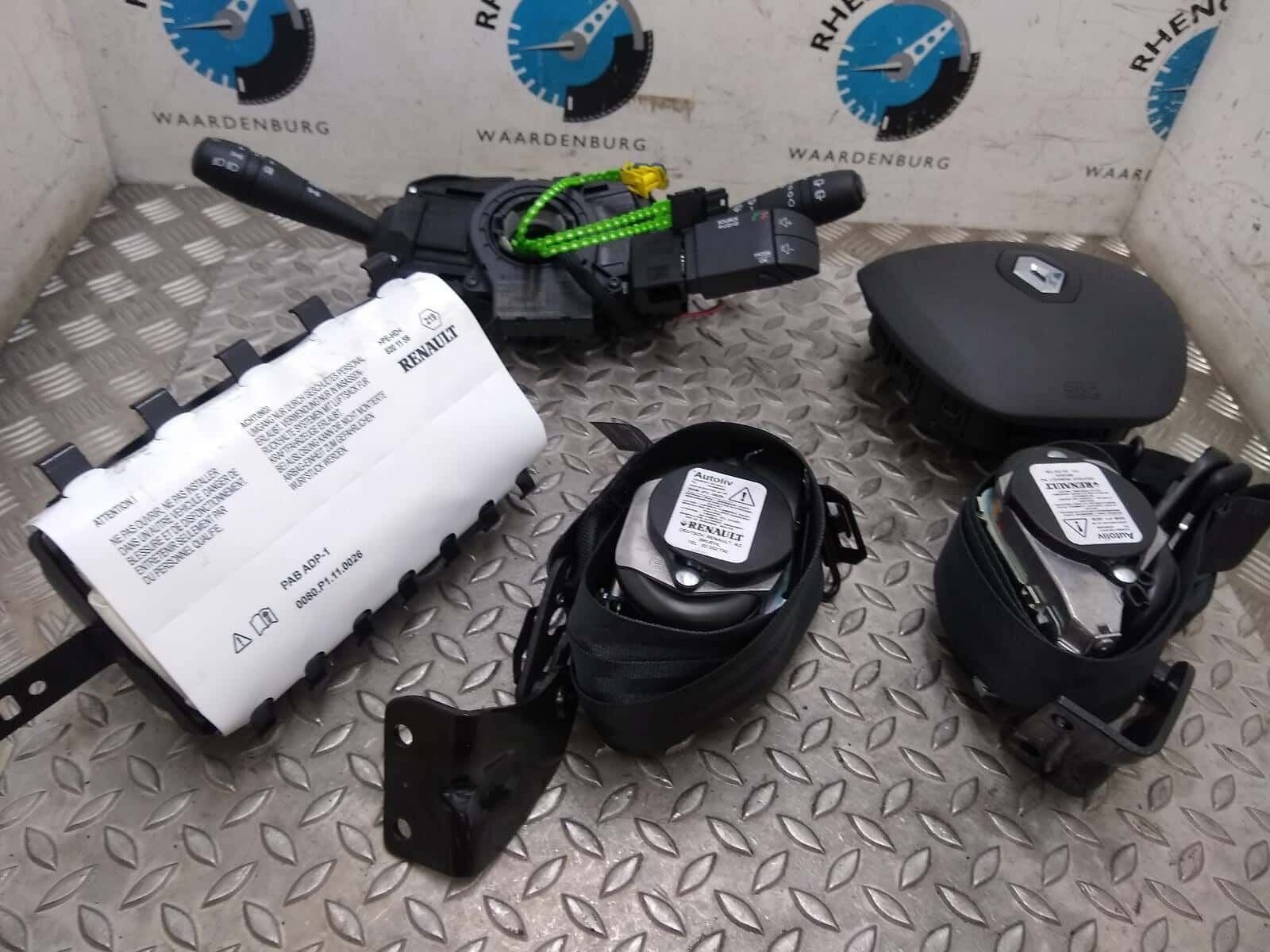 Airbag set Clio 2019 facelift, Renault, -, ARN reconnu, Utilisé