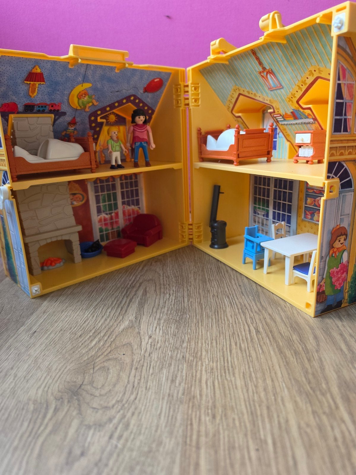 playmobil meeneem huis, Kinderen en Baby's, Ophalen, Gebruikt, Gebouw, Complete set