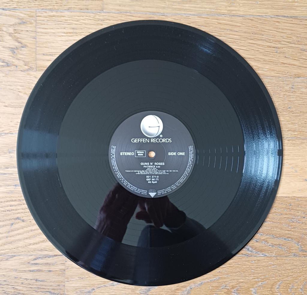 Vinyle 12" Guns N Roses Ed 1989 Patience Rocket Queen, Enlèvement ou Envoi