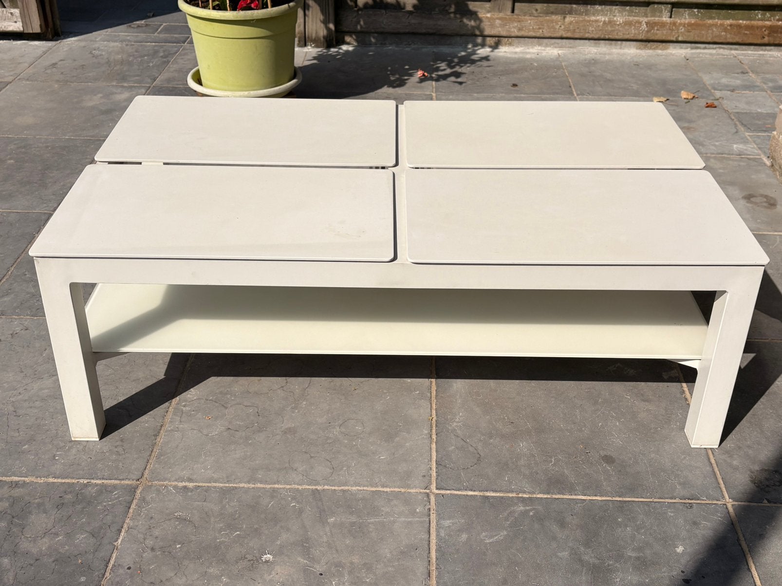 Bristol salontafel voor buiten, Jardin & Terrasse, Bancs de jardin, Enlèvement, Utilisé, Aluminium