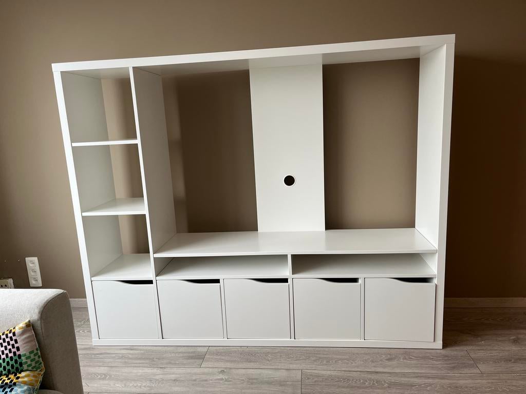 Tv-kast Ikea Lappland, Huis en Inrichting, Kasten |Televisiemeubels, Ophalen, Gebruikt, Overige houtsoorten, Modern