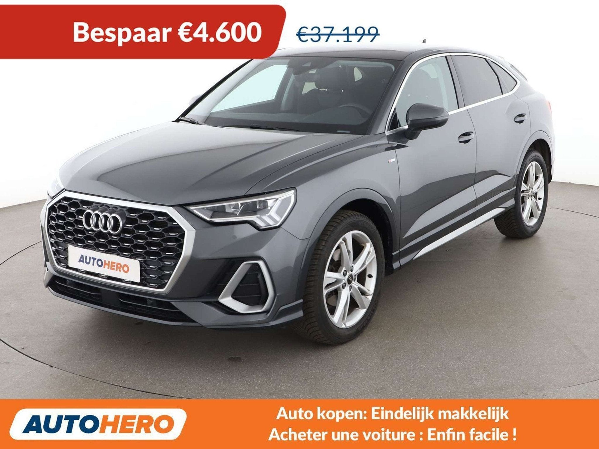 Audi Q3 35 TDI S line (bj 2023, automaat), Auto's, Audi, Gebruikt, 1655 kg, 5 deurs, 150 pk