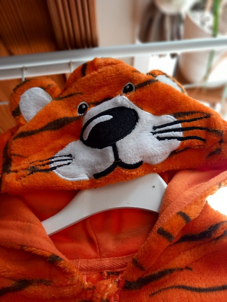 Pyjama salopette - polar - humoristique - T. 9/10 ans, Envoi, Neuf, Garçon ou Fille