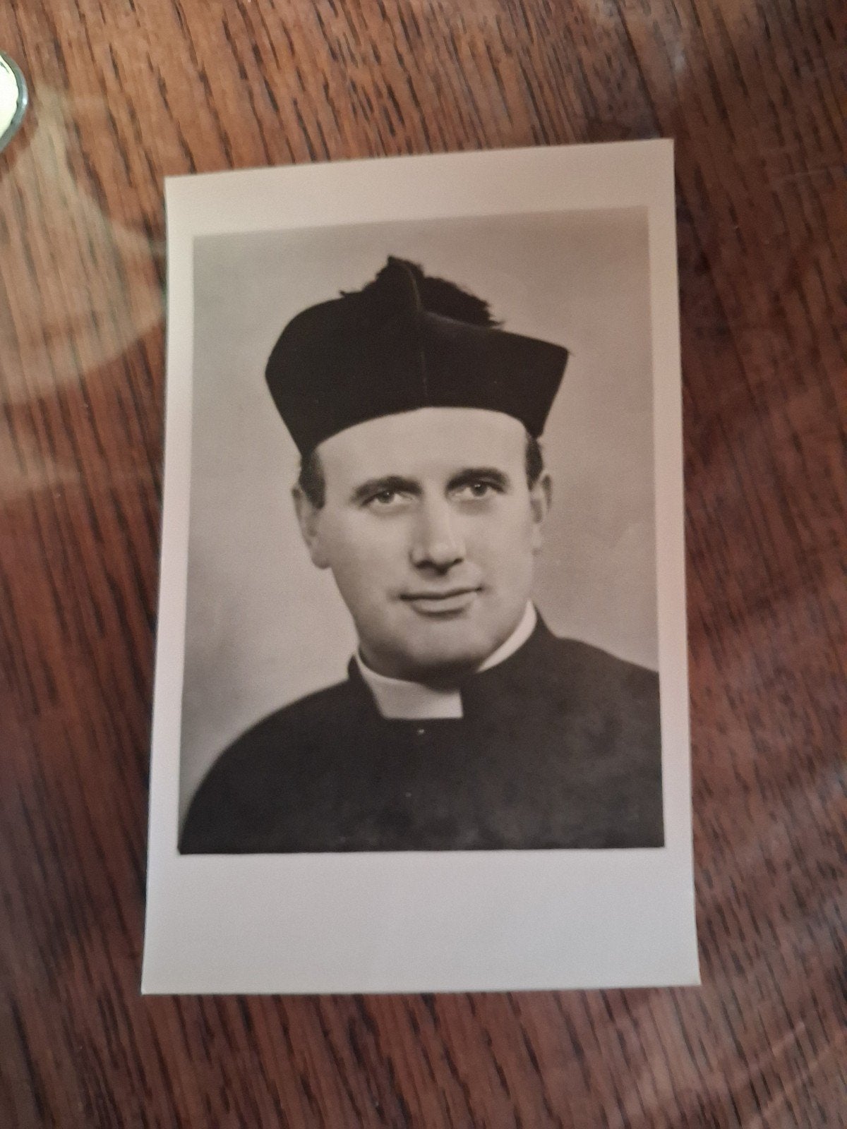 Oude foto pastoor, Verzamelen, Ophalen of Verzenden