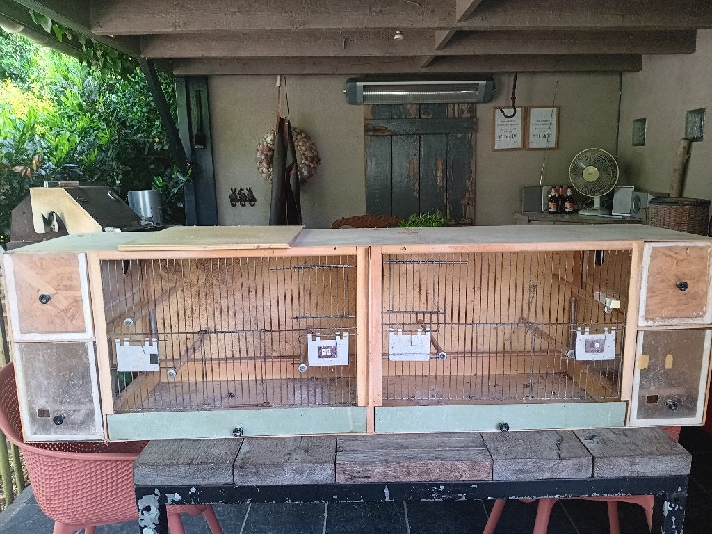 Kweekkooien parkiet, agapornis, Dieren en Toebehoren, Vogels | Hokken en Kooien, Ophalen, Gebruikt, Kunststof, Broedkooi of Kweekkooi