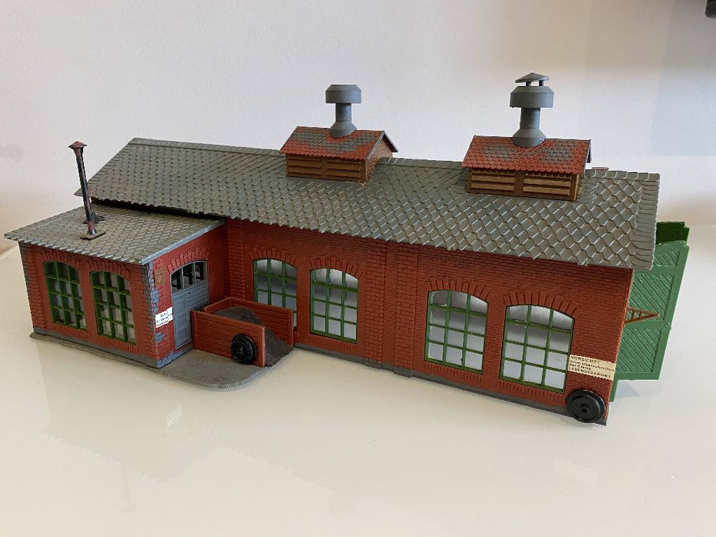HO Pola locloods 1 spoor (800), Hobby en Vrije tijd, Modeltreinen | H0, Overige merken, Gebruikt, Gelijkstroom of Wisselstroom