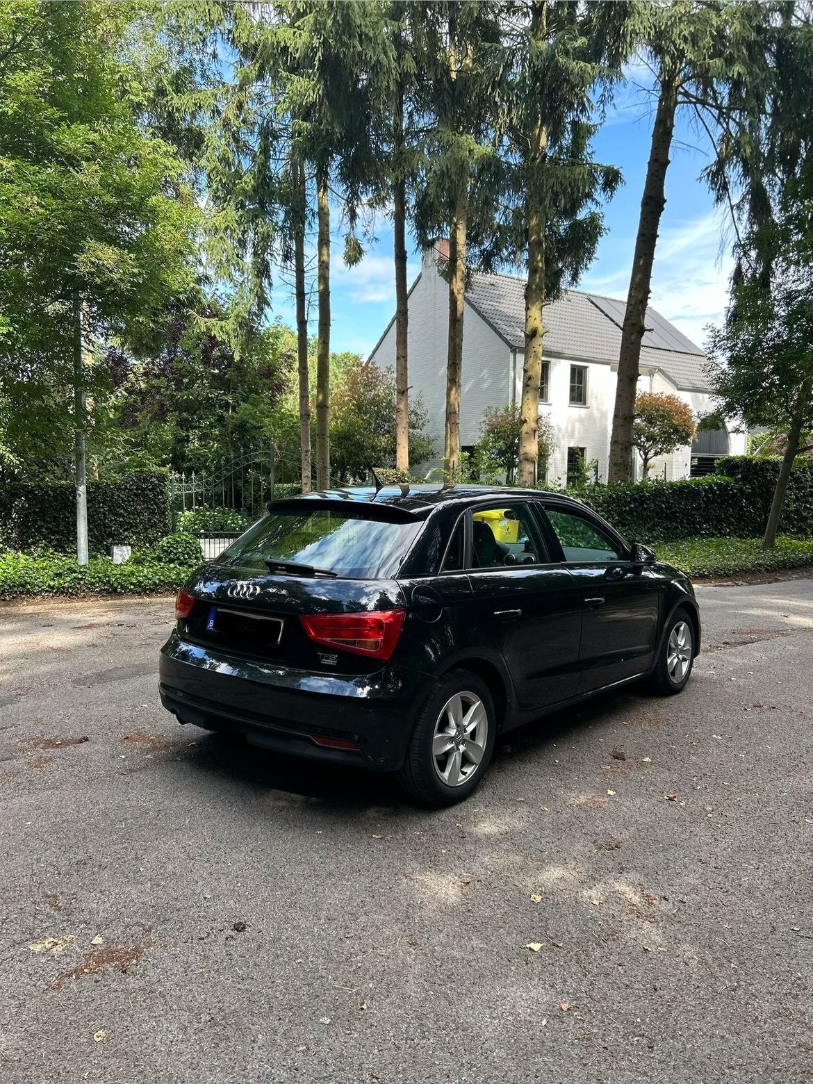 Te koop: Audi A1 Sportback 1.0 TFSI S-Tronic Automaat, Auto's, Automaat, A1, Zwart, Bedrijf