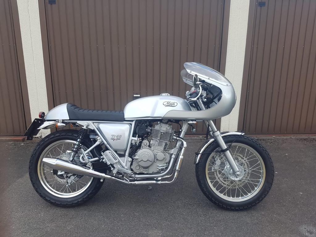 MASH TT40 Café Racer, 397 cc, Nieuw, Particulier, Minimaal motorrijbewijs A2