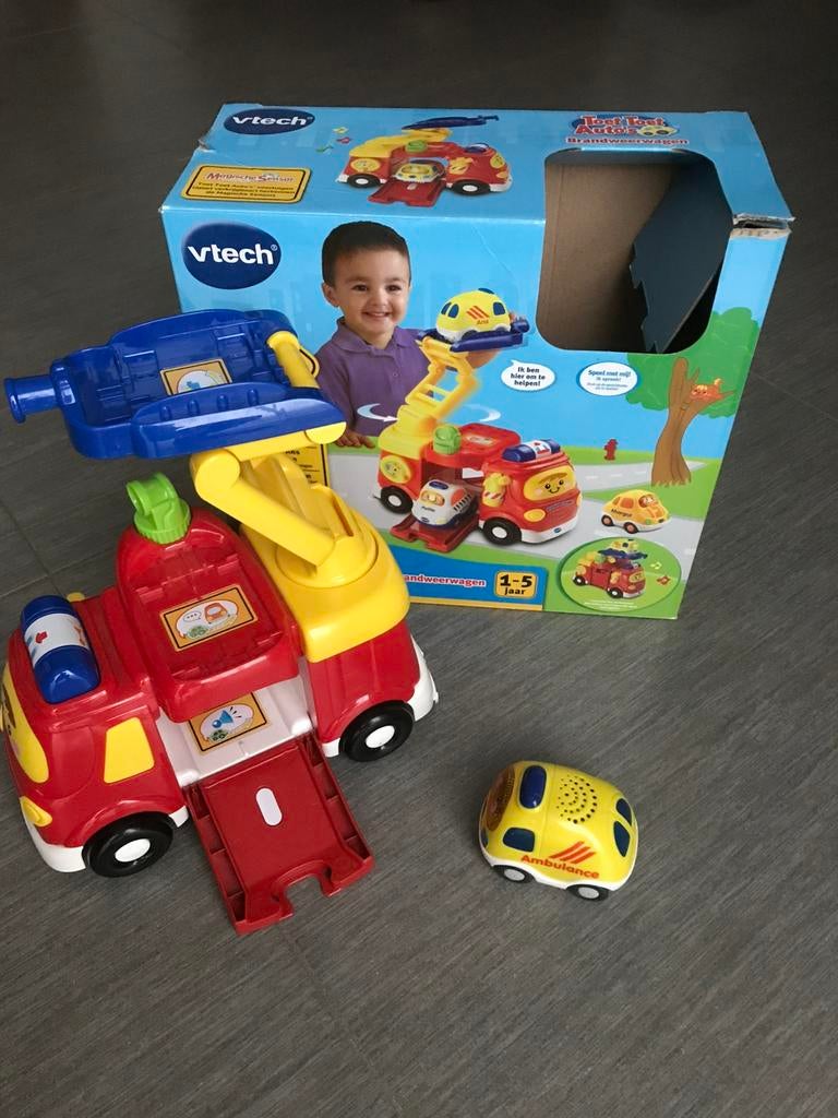 Vtech ToetToet Brandweerwagen, Ophalen of Verzenden, Zo goed als nieuw, 2 tot 4 jaar
