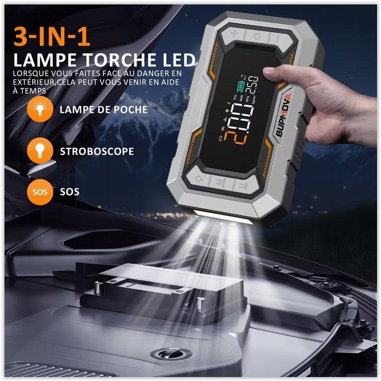9500A Autostartbooster met luchtcompressor, draadloze, Enlèvement ou Envoi, Neuf