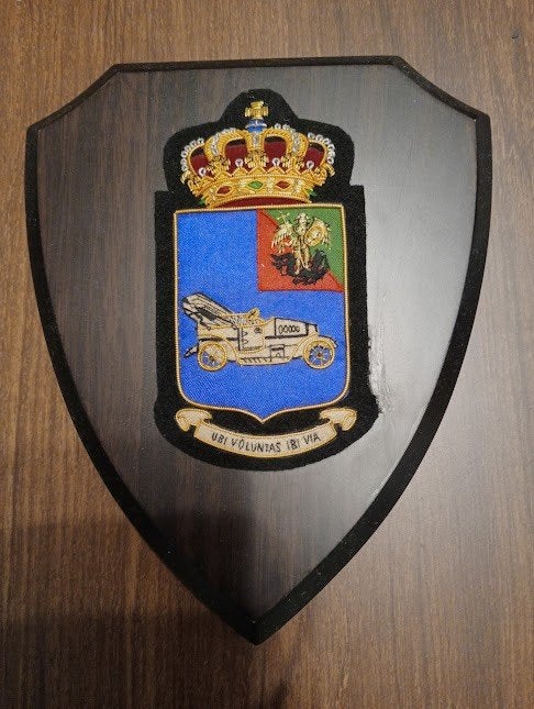U.T.B. Crest, Verzamelen, Ophalen of Verzenden, Landmacht, Embleem of Badge