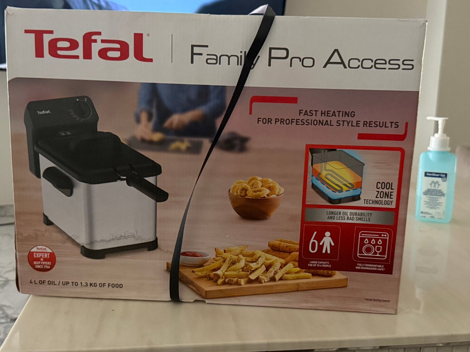 Une friteuse tefal, Electroménager, Friteuses, 2 à 3 litres, Enlèvement ou Envoi, Neuf