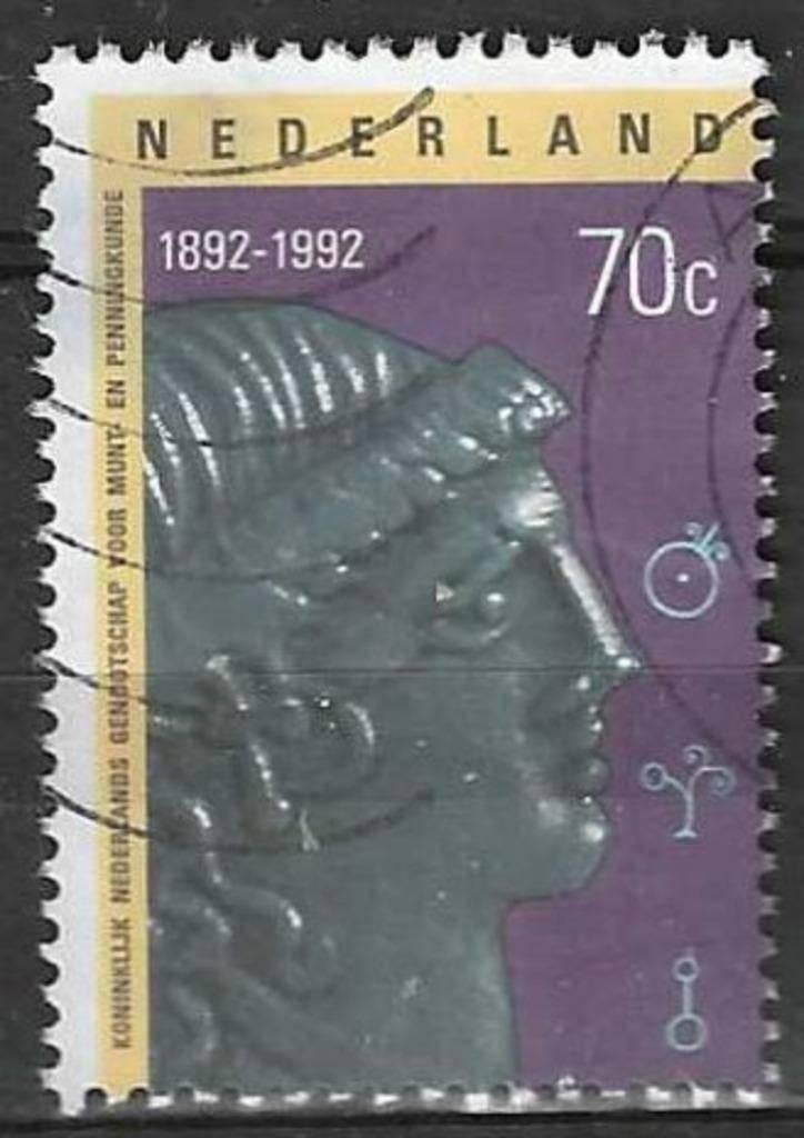 Pays-Bas 1992 - Yvert 1405 - Numismatique (ST), Envoi, Affranchi