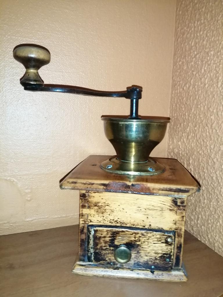 Ancien moulin à café pour décoration vintage, Enlèvement ou Envoi