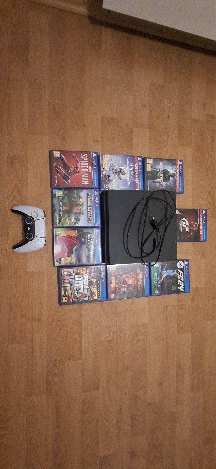 ps4 met 9 games en 1 battletron controler, Games en Spelcomputers, Ophalen, Gebruikt
