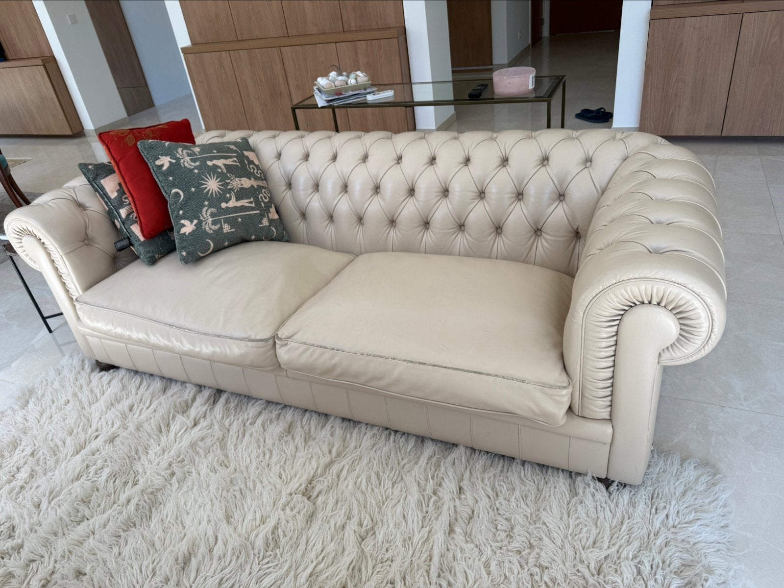 Canapé Natuzzi Chesterfield, Maison & Meubles