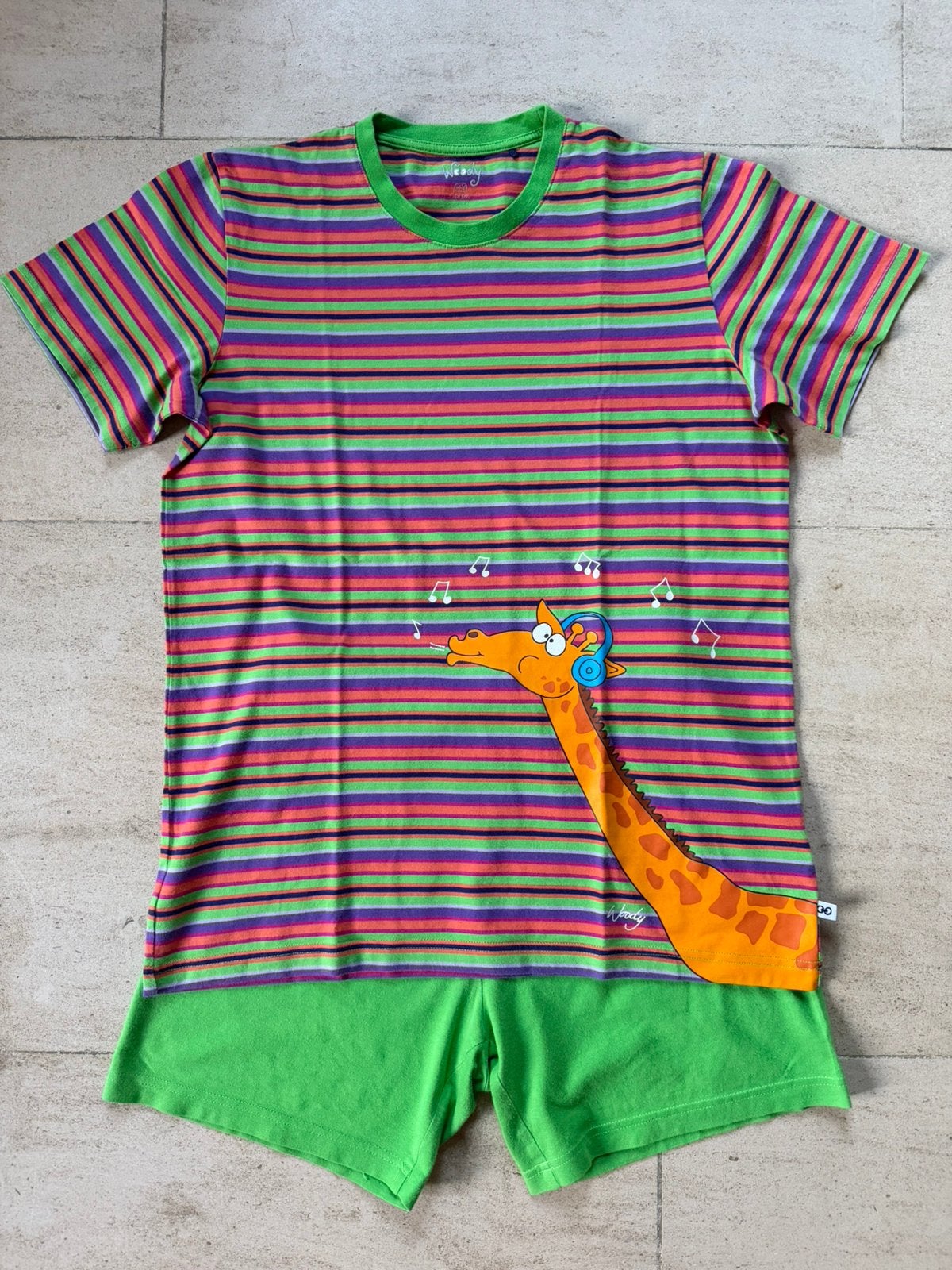 Korte pyjama Woody maat 164, Ophalen of Verzenden, Zo goed als nieuw, Jongen, Nacht- of Onderkleding