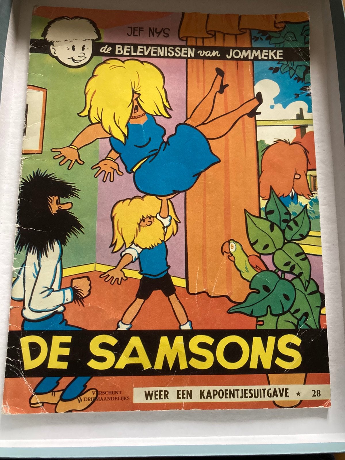 De belevenissen van Jommeke: De samsons (Jef Nys), Boeken, Strips | Comics, Eén comic, Ophalen, Zo goed als nieuw, Europa