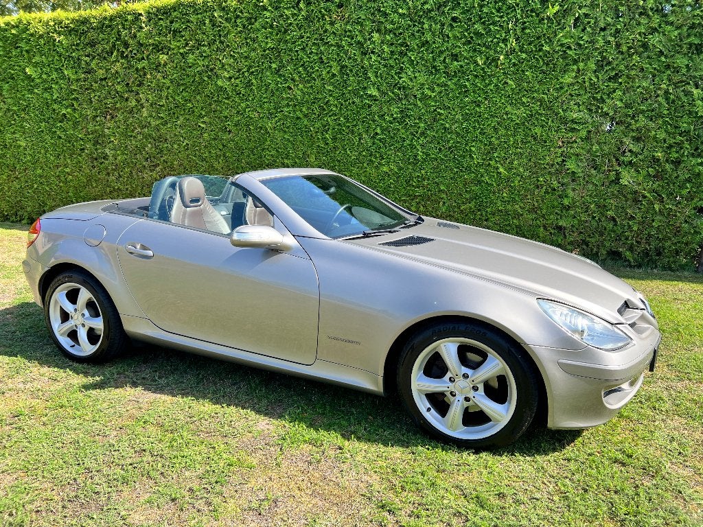 Mercedes SLK200 Kompressor in mooie staat, Cuir, Boîte manuelle, Essence, Verrouillage central