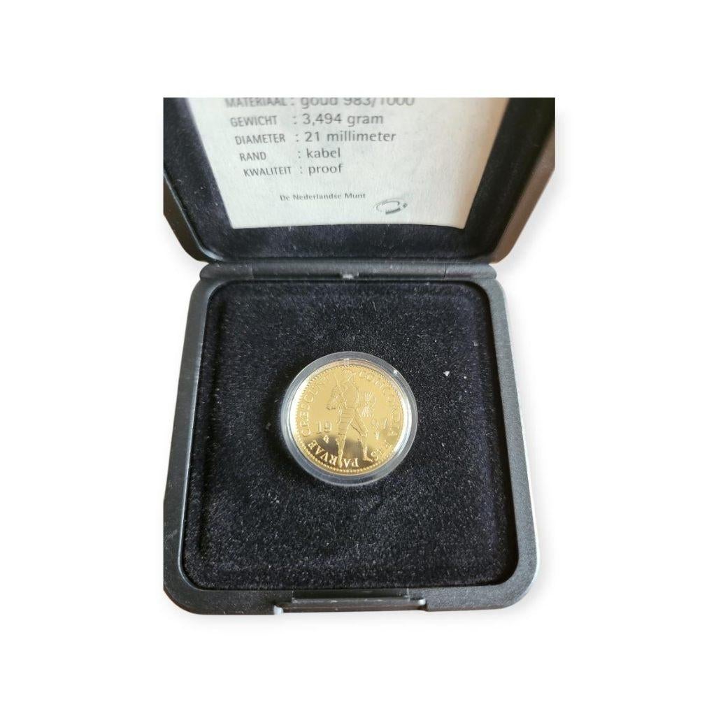Nederland Gouden Dukaat 1997 in cassette, Enlèvement ou Envoi, Or
