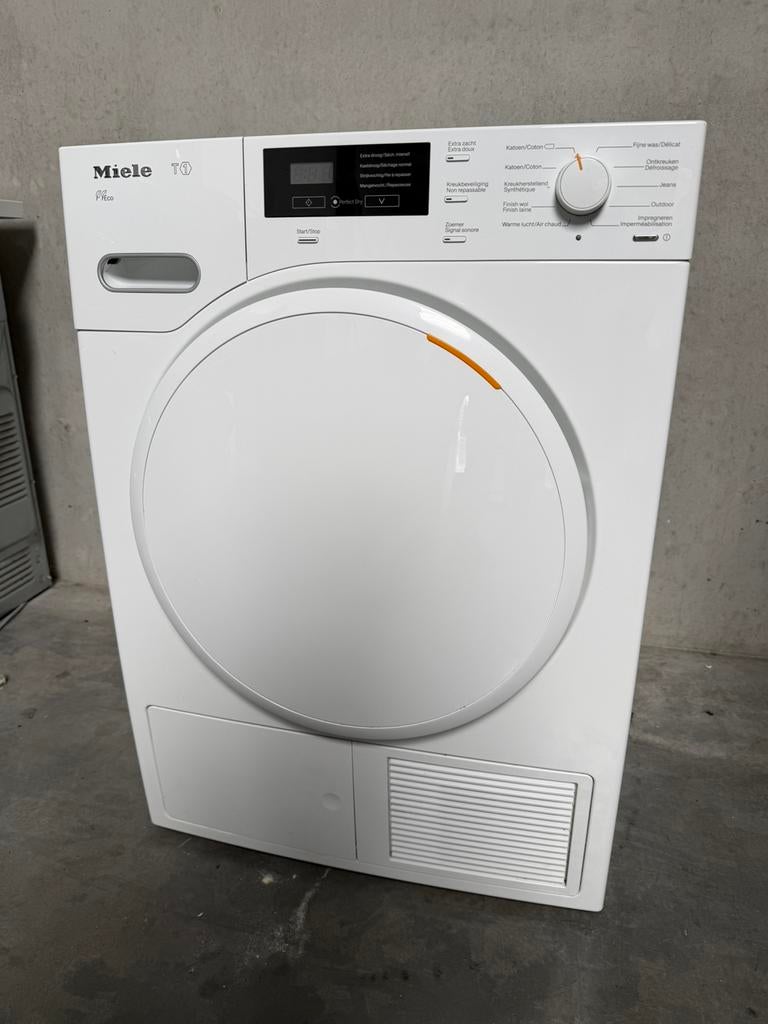 Prachtige Miele warmtepompdroger 8kg met garantie!, Ophalen, 8 tot 10 kg, Zo goed als nieuw, Voorlader