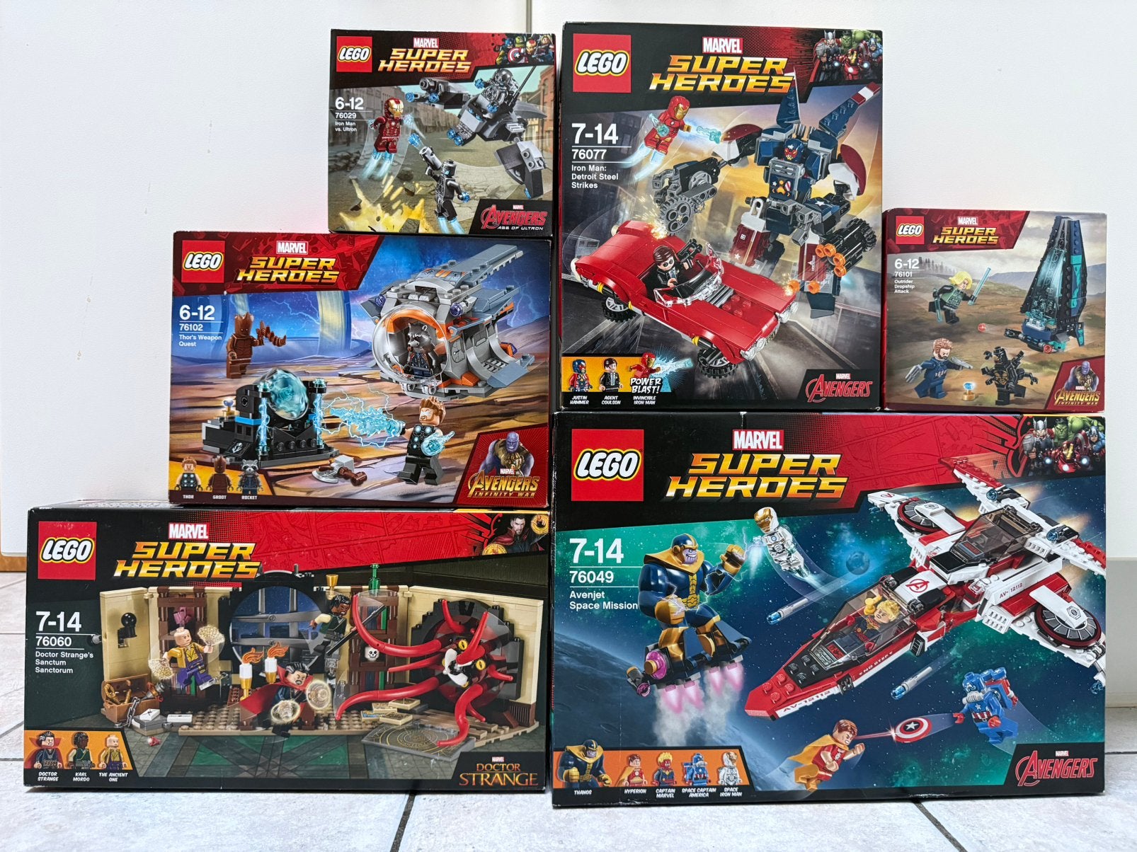 Lego Lot - Marvel Super Heroes, Neuf, Marvel, Complet, Lego