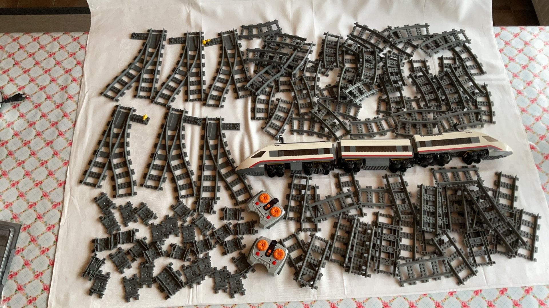 Trein lego, Ophalen, Gebruikt