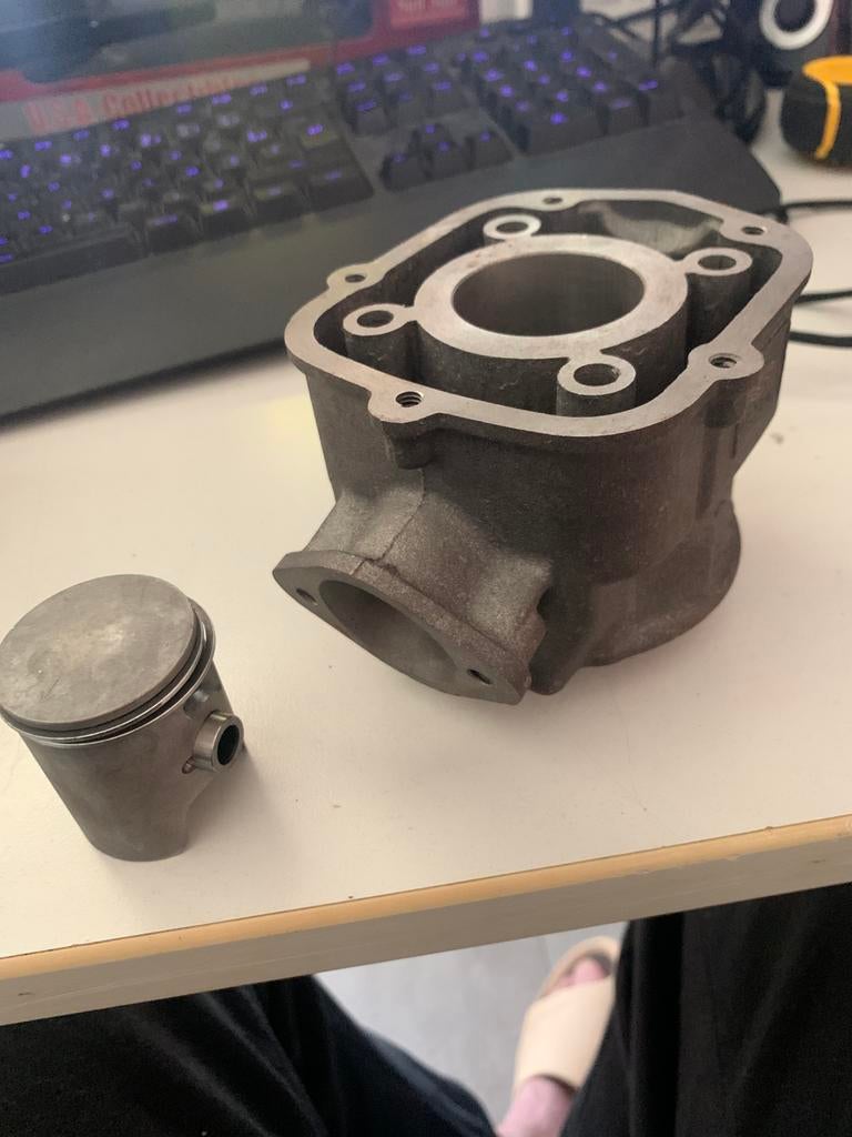 Cylindre/piston Teknix pour Moto Derbi 50 Après 2006 Euro 3, Enlèvement ou Envoi, Neuf, Cylindre
