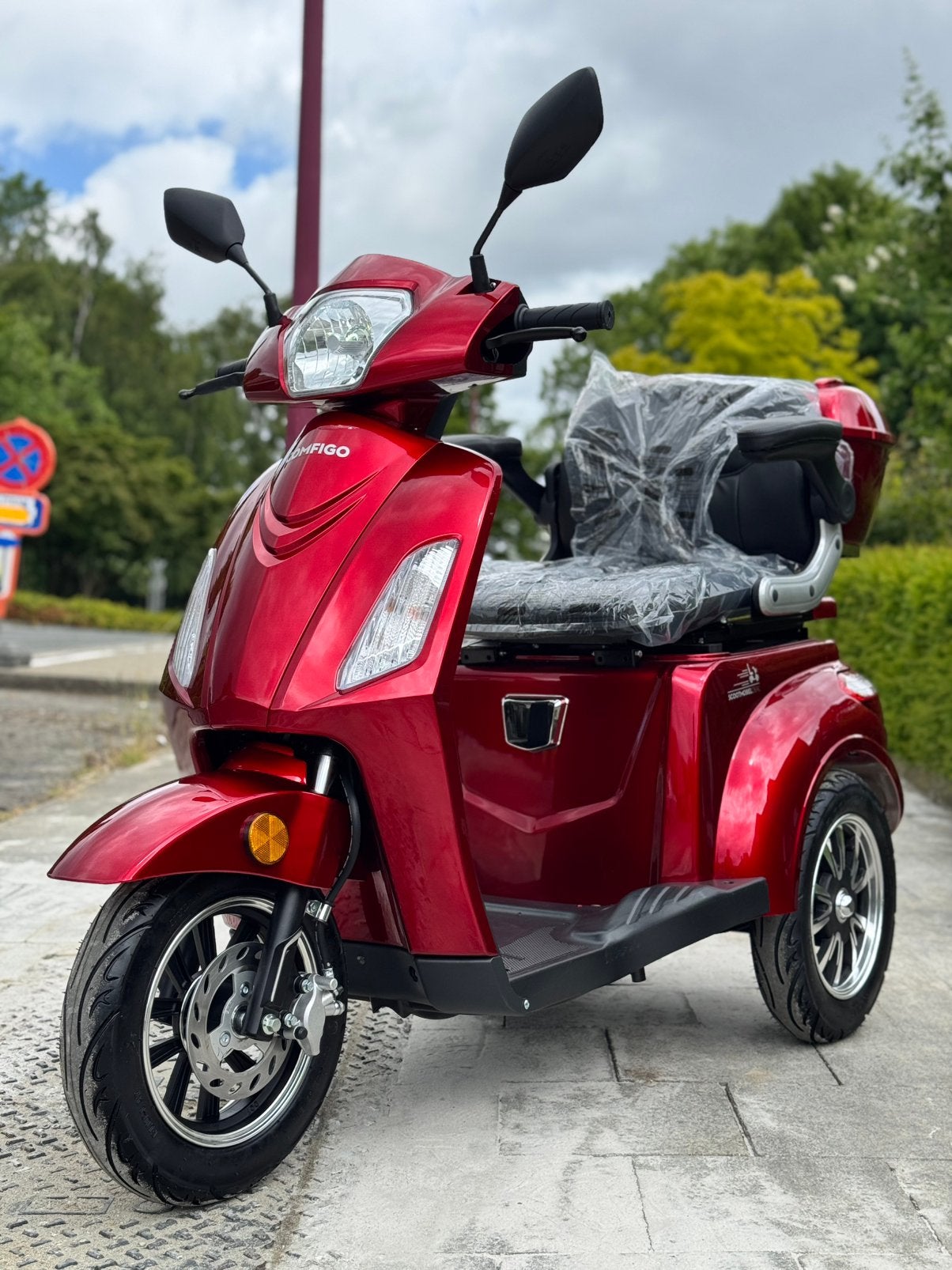 Voiturette électrique Mobietech - 25 km/h Scootmobiel PMR, Divers, Enlèvement ou Envoi, Pliant, Neuf, Fauteuil roulant électrique