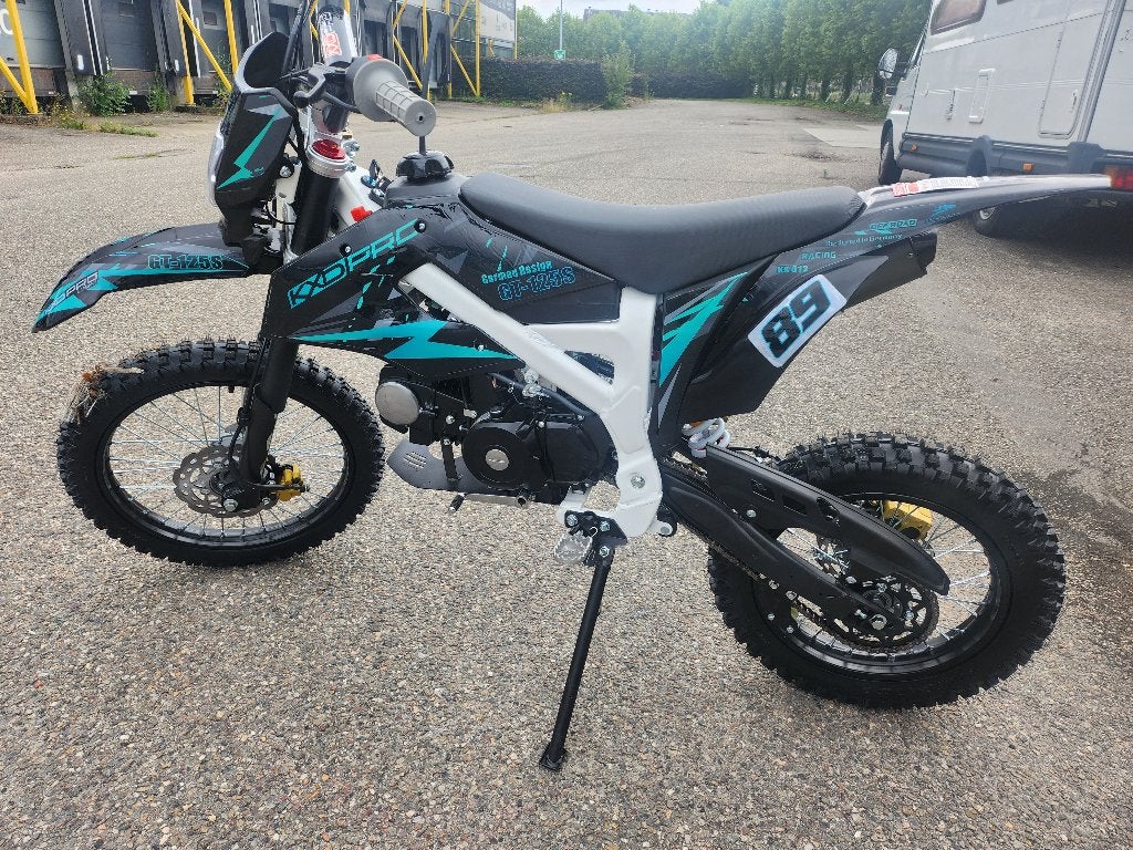 Crosser KXD 125cc 17/14 wielen electrische start en koplamp, Ophalen of Verzenden, Nieuw