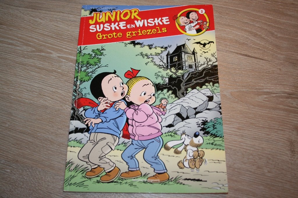 strip junior Suske en Wiske, Eén stripboek, Ophalen of Verzenden, Zo goed als nieuw, Willy vandersteen