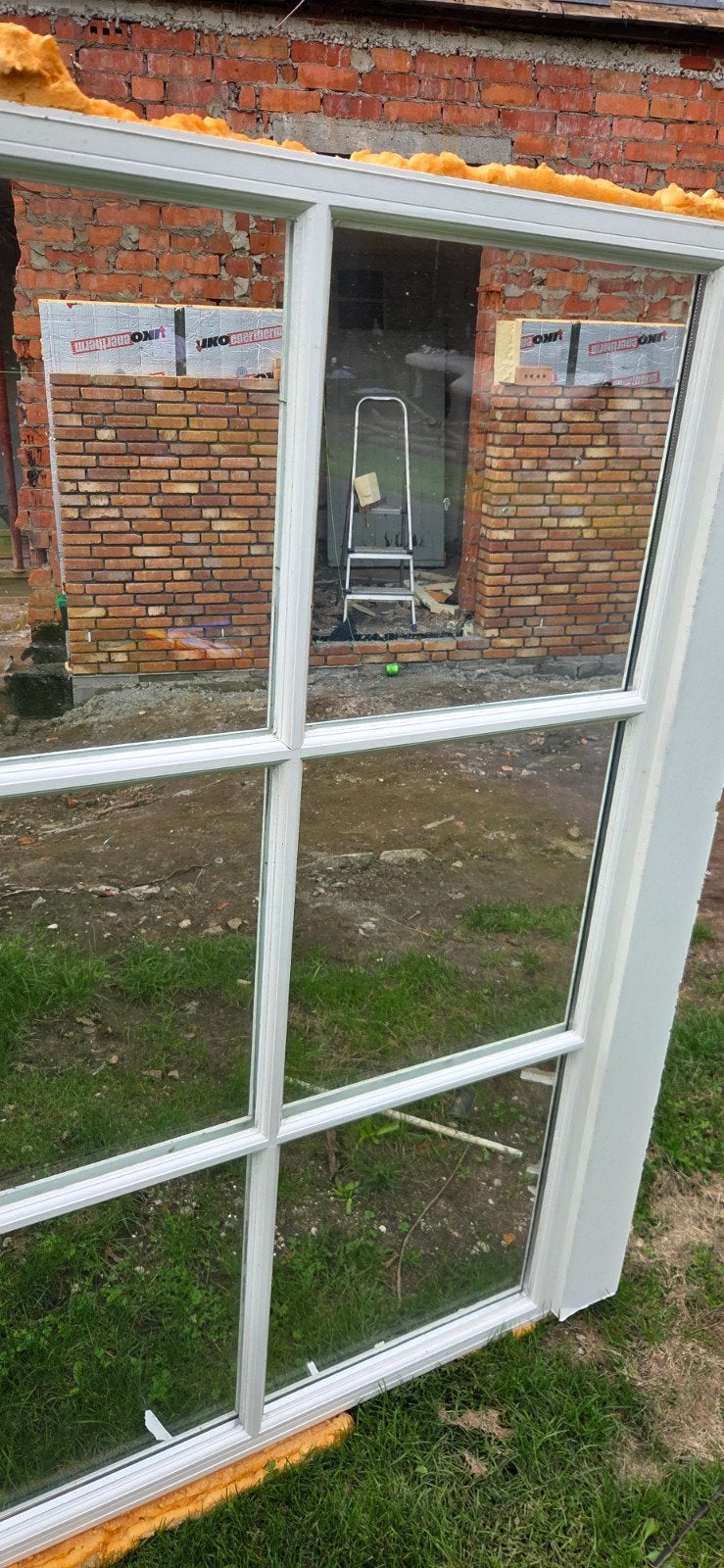 Houten Raam dubbel HR Glas 166x118, Doe-het-zelf en Bouw, Ophalen
