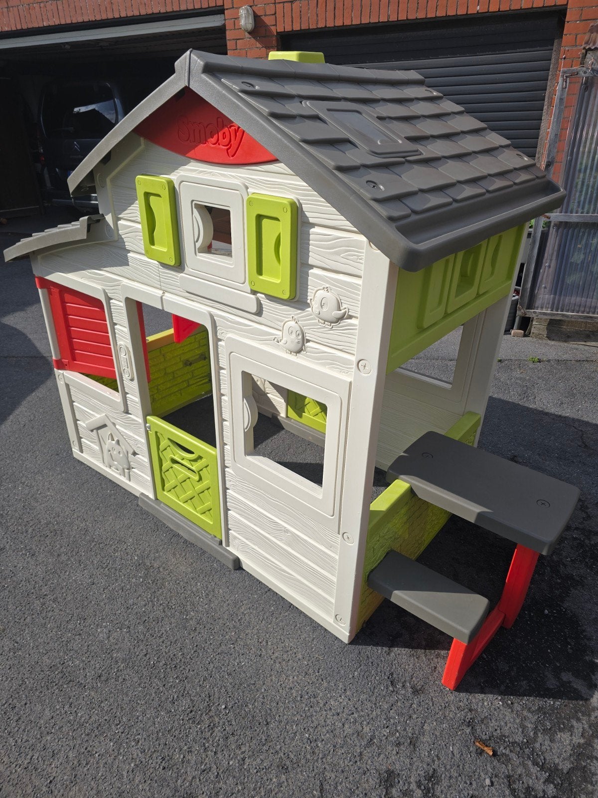 Smoby speelhuisje + picknicktafel, Ophalen