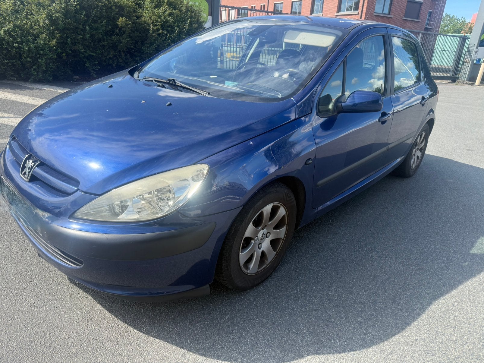 Paugeot 307 benzine automaat, Automaat, Stof, Blauw, Trekhaak