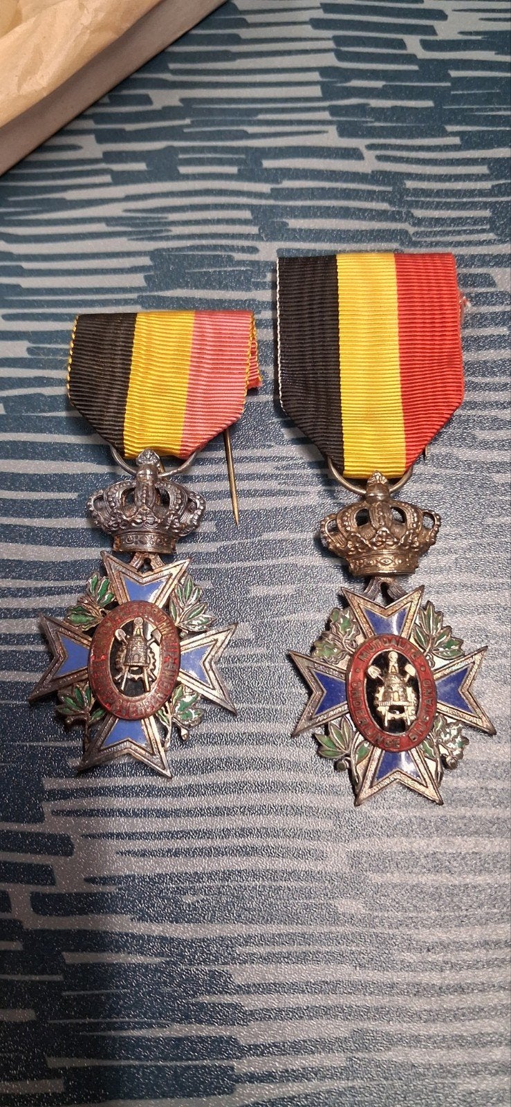 medailledecoratie België, Postzegels en Munten, Penningen en Medailles, Ophalen of Verzenden