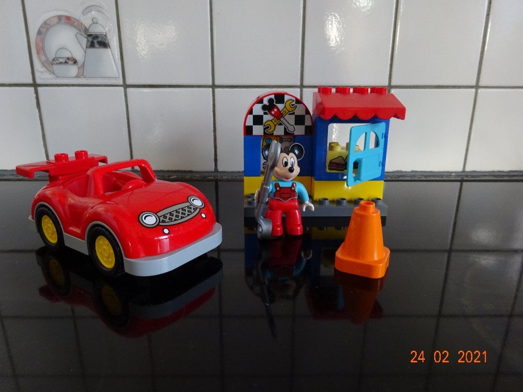 LEGO DUPLO Mickey's Werkplaats - 10829*VOLLEDIG, Ophalen of Verzenden, Duplo, Disney