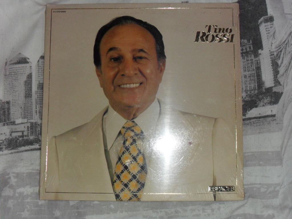 Tino Rossi vinyle neuf sous cellophane d'origine, Housse de protection extérieure, Enlèvement ou Envoi, Neuf, dans son emballage