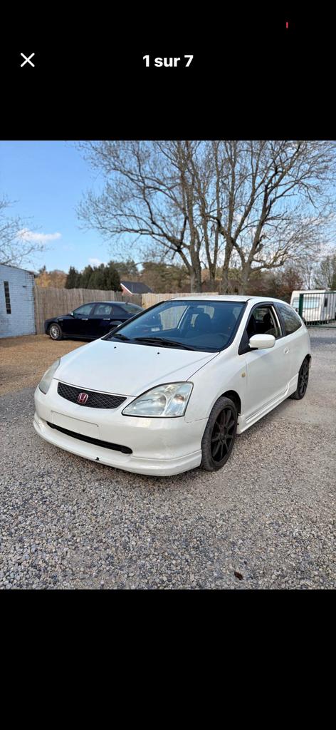 Honda civic ep2, Autos, Boîte manuelle, Bleu, 5 places, Particulier