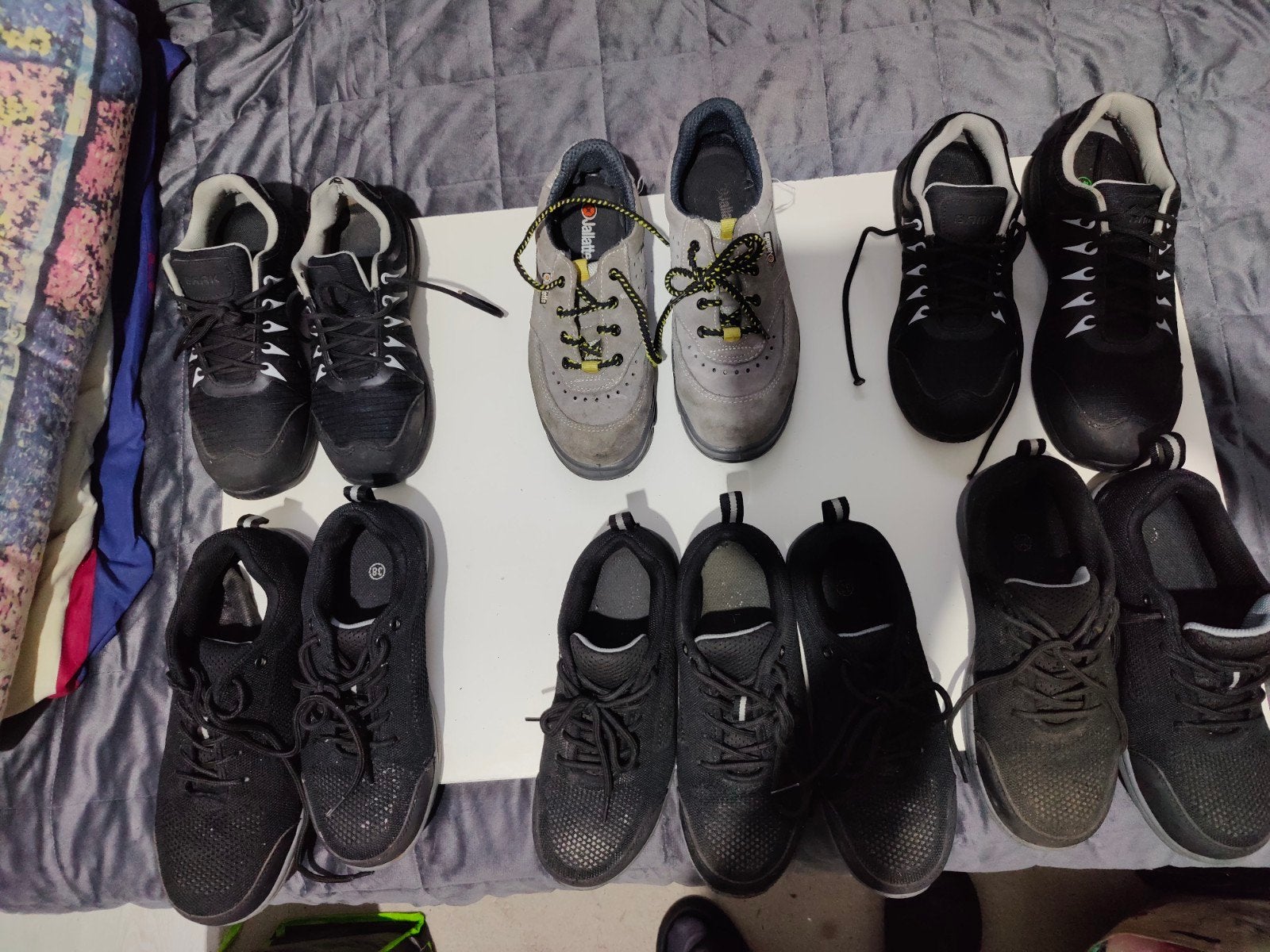 Lot de 13 chaussures de sécurité dépareillées (G/D) - I, Enlèvement ou Envoi, Utilisé