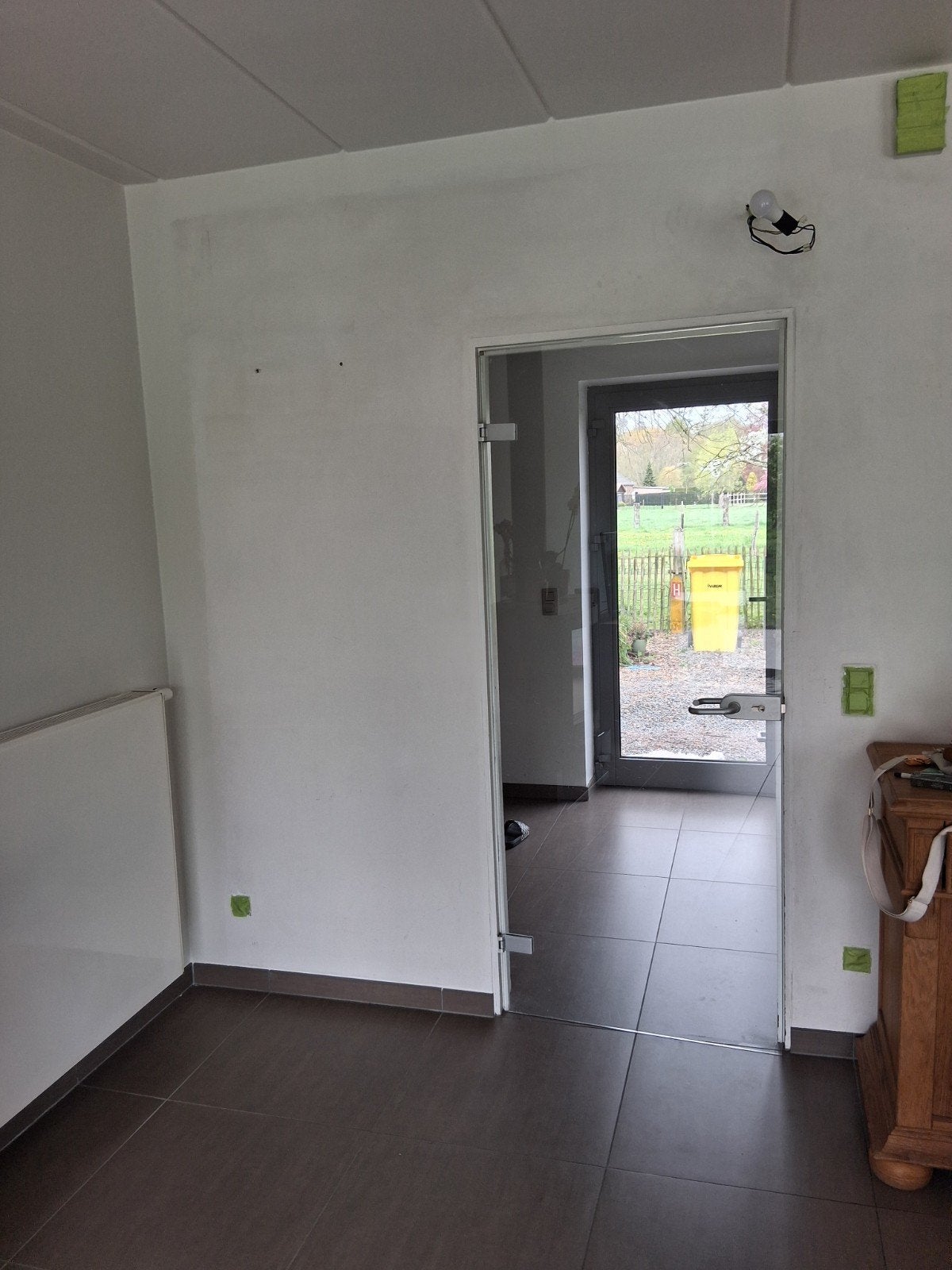 Glazen binnendeur, Doe-het-zelf en Bouw, Ophalen