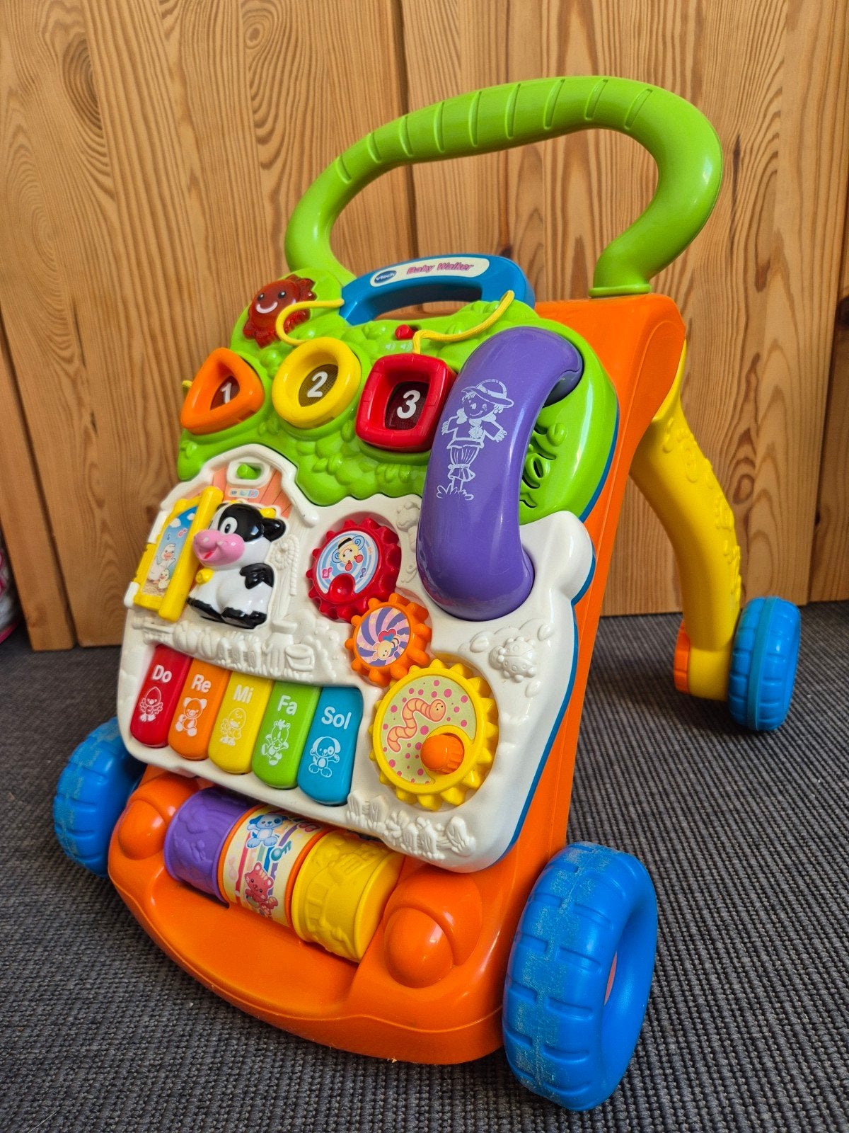 Vtech baby walker, Kinderen en Baby's, Ophalen, Gebruikt, 6 maanden tot 2 jaar